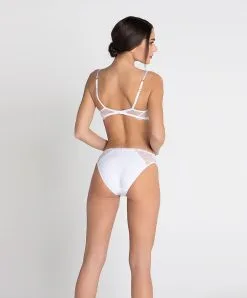 Soutien-gorge Armatures Collection De Lingerie Blanche Féérie Couture Par Lise Charmel. -SOUTIEN-GORGE Soldes Boutique Soutien gorge armature Lise Charmel Feerie Couture blanc ACH6074 BL 505