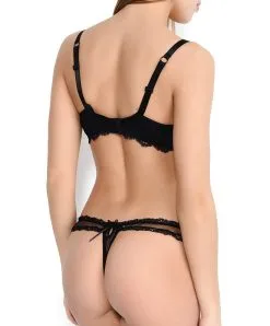 Soutien-gorge Armature Maestria Andalouse De Lise Charmel. -SOUTIEN-GORGE Soldes Boutique Soutien gorge armature Lise Charmel Maestria Andalouse Noir et rouge ACC6057 dos