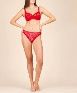 Soutien-gorge Armatures Rouge De La Collection Permanente Soir De Venise Par Lise Charmel. -SOUTIEN-GORGE Soldes Boutique Soutien gorge armature Lise Charmel Soir de Venise Rouge venise ACA6003 RV 3