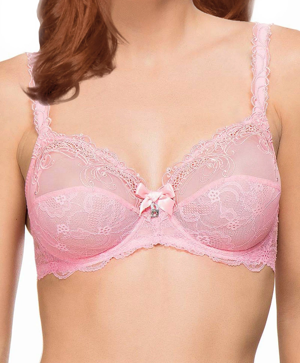 Soutien-gorge Armatures De La Collection Permanente Soir De Venise Coloris Rose Dragée Par Lise Charmel. 3 Soutien-gorge Armatures De La Collection Permanente Soir De Venise Coloris Rose Dragée Par Lise Charmel.