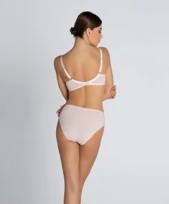 Soutien-gorge Couvrant Grande Taille à Armatures Ligne Sublime En Dentelle De La Marque De Lingerie Française Lise Charmel, Coloris Rose Sublime. -SOUTIEN-GORGE Soldes Boutique Soutien gorge armature bien etre Lise Charmel Sublime en dentelle rose poudre rose sublime ACH6113 OS 5