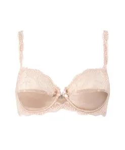 Soutien-gorge Armature En Soie Lise Charmel Collection Splendeur Soie, Coloris Splendeur Aurore (=nude). -SOUTIEN-GORGE Soldes Boutique Soutien gorge armature en soie Lise Charmel Splendeur soie aurore chair ACC6080 SR packshot 1001