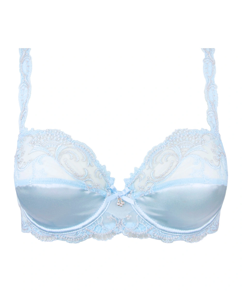 Soutien-gorge Armature En Soie Lise Charmel Collection Splendeur Soie Coloris Splendeur Azur (bleu Ciel). 3 Soutien-gorge Armature En Soie Lise Charmel Collection Splendeur Soie Coloris Splendeur Azur (bleu Ciel).