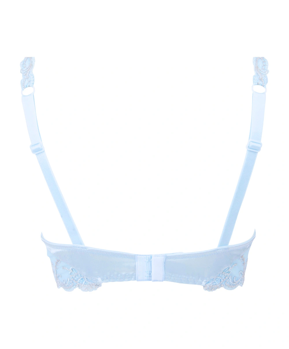 Soutien-gorge Armature En Soie Lise Charmel Collection Splendeur Soie Coloris Splendeur Azur (bleu Ciel). 4 Soutien-gorge Armature En Soie Lise Charmel Collection Splendeur Soie Coloris Splendeur Azur (bleu Ciel). – Image 2