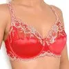 Soutien-gorge Rouge En Soie Couvrant Collection Splendeur Soie De La Marque Lise Charmel Coloris Splendeur Santal. -SOUTIEN-GORGE Soldes Boutique Soutien gorge armature en soie Lise Charmel Splendeur soie santal rouge ACC6080 SA