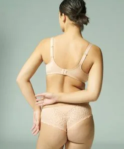 Simone Perele Soutien-gorge Moulé Rigide De La Collection Caresse De La Marque Simone Pérèle Coloris Peau Rosée (=chair). -SOUTIEN-GORGE Soldes Boutique Soutien gorge armature moule rigide grande taille Simone Perele Caresse peau rosee Chair 12A380 739 104