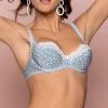 ANTIGEL DE LISE CHARMEL Soutien-gorge Tulipe à Armatures Collection Pois Sixties De Chez Antigel Par Lise Charmel, Coloris Bleu Sterling. -SOUTIEN-GORGE Soldes Boutique Soutien gorge armature tulipe Antigel de Lise Charmel Pois Sixties bleu sterling pois blanc ECH6292 BS fashion 1