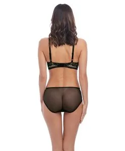 Soutien-gorge à Armatures En Dentelle De La Collection Lace To Love Par Wacoal, Coloris Noir. 7 Soutien-gorge à Armatures En Dentelle De La Collection Lace To Love Par Wacoal, Coloris Noir. -SOUTIEN-GORGE Soldes Boutique Soutien gorge armatures en dentelle Wacoal Lace to love Noir WA855297 BLK ensemble dos