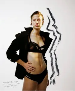 Soutien-gorge Corbeille Avec Armatures Chantal Thomass Collection Sharp Au Coloris Noir. -SOUTIEN-GORGE Soldes Boutique Soutien gorge armatures sharp Chantal Thomass noir T06E10 011 1000