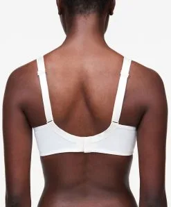 Soutien-gorge Armatures Très Enveloppant Chantelle De La Collection Quotidienne Bold Curve, Coloris Ivoire Multicolore.  -SOUTIEN-GORGE Soldes Boutique Soutien gorge armatures tres enveloppant Chantelle Bold Curve ivoire multicolore nacre C13M10 0EN 2