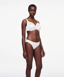 Soutien-gorge Armatures Très Enveloppant Chantelle De La Collection Quotidienne Bold Curve, Coloris Ivoire Multicolore.  -SOUTIEN-GORGE Soldes Boutique Soutien gorge armatures tres enveloppant Chantelle Bold Curve ivoire multicolore nacre C13M10 0EN 5