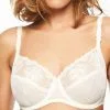 Soutien-gorge Armatures 3 Parties Ivoire Collection Champs Elysées De La Marque De Lingerie Chantelle. 