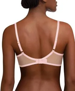 Soutien-gorge Armatures 3 Parties Rose Perle Collection Champs Elysées De La Marque De Lingerie Chantelle.  -SOUTIEN-GORGE Soldes Boutique Soutien gorge armatures tres enveloppant Chantelle champs elysees rose perle rose poudre C26010 046 14