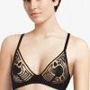 Soutien-gorge Armatures Chantal Thomass Collection Vibe Au Coloris Noir. -SOUTIEN-GORGE Soldes Boutique Soutien gorge armatures vibe Chantal Thomass noir T06D10 NOIR