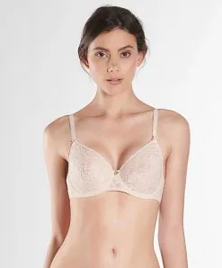 Soutien-gorge Balconnet De La Collection Lingerie Permanente Rosessence Par Aubade Paris.