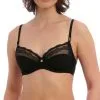 Wacoal Soutien-gorge Balconnet à Armatures De La Collection Ravissant, Coloris Noir.