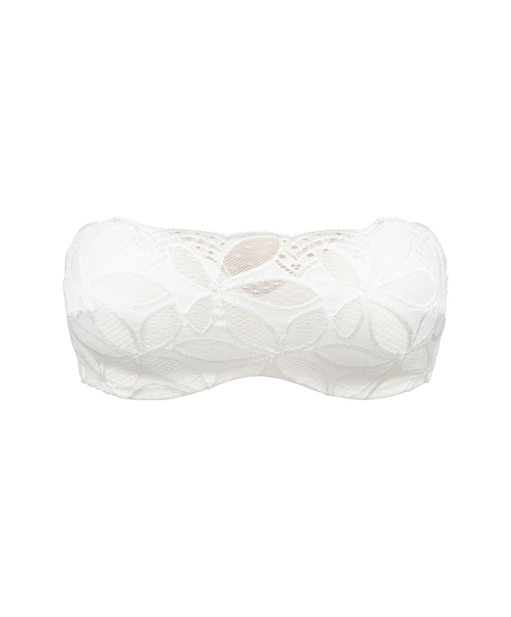 ANTIGEL DE LISE CHARMEL Soutien-gorge Bandeau Bretelles Amovibles Collection Stricto Sensuelle De Chez Antigel Par Lise Charmel Coloris écru Nacre. 7 ANTIGEL DE LISE CHARMEL Soutien-gorge Bandeau Bretelles Amovibles Collection Stricto Sensuelle De Chez Antigel Par Lise Charmel Coloris écru Nacre. – Image 5