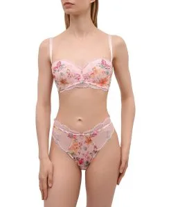 Soutien-gorge Bandeau Bretelles Amovibles De La Collection Désir En Fleur Présentée Par Lise Charmel. -SOUTIEN-GORGE Soldes Boutique Soutien gorge bandeau bretelles amovibles Lise Charmel Desir en fleur multicolore fleurs soleil ACG5685 FS il ACG3085 FS 503
