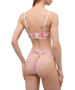 Soutien-gorge Bandeau Bretelles Amovibles De La Collection Désir En Fleur Présentée Par Lise Charmel. -SOUTIEN-GORGE Soldes Boutique Soutien gorge bandeau bretelles amovibles Lise Charmel Desir en fleur multicolore fleurs soleil ACG5685 FS il ACG3085 FS 504
