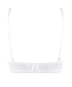 Soutien-gorge Bandeau Bretelles Amovibles Collection De Lingerie Blanche Féérie Couture Par Lise Charmel. -SOUTIEN-GORGE Soldes Boutique Soutien gorge bandeau bretelles amovibles Lise Charmel Feerie Couture blanc ACH5674 BL 1002