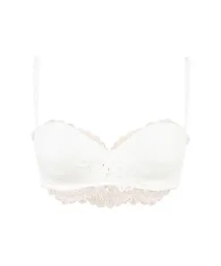 Soutien-gorge Bandeau Bretelles Amovibles Collection Imagine La Beauté De La Maison De Lingerie Luxe Lise Charmel. -SOUTIEN-GORGE Soldes Boutique Soutien gorge bandeau bretelles amovibles Lise Charmel imagine la beaute ecru nacre ACH5642 EN