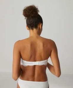 Simone Perele Soutien-gorge Bandeau Coque Avec Armatures Bretelles Amovibles Simone Pérèle Collection De Lingerie Permanente Karma Coloris Naturel (=ivoire). -SOUTIEN-GORGE Soldes Boutique Soutien gorge bandeau coque avec armatures bretelles amovibles Simone Perele Karma naturel nacre 12V302 030 4