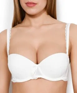 ANTIGEL DE LISE CHARMEL Soutien-gorge Bandeau Double Effet Push Avec Bretelles Amovibles De La Collection Déclaration Antigel Signée Antigel De Chez LiseCharmel.