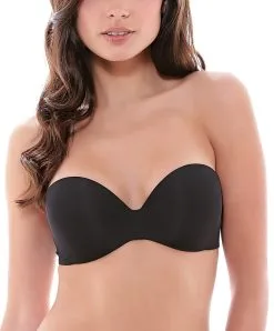 Soutien-gorge Bandeau Moulé Sans Bretelles Invisible Collection De Lingerie Essentielle Intuition Par Wacoal Lingerie, Coloris Toasted Beige (=peau).