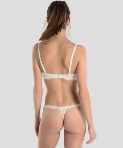 Soutien-gorge Bandeau Push-up De La Collection Exception Charme De Chez Lise Charmel. -SOUTIEN-GORGE Soldes Boutique Soutien gorge bandeau push Lise Charmel Exception charme Nacre ACG8702 NA ensemble dos