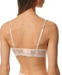 Soutien-gorge Bandeau Souple De La Nouvelle Ligne De Lingerie Sexy Rose De Venise Par Lise Charmel. -SOUTIEN-GORGE Soldes Boutique Soutien gorge bandeau souple Lise Charmel Rose de Venise desir venise rose poudre ACH5921 DV 102