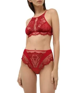 Soutien-gorge Bandeau Lise Charmel De La Collection Lingerie Rouge Tellement Glamour. -SOUTIEN-GORGE Soldes Boutique Soutien gorge bandeau souple Lise Charmel tellement glamour rubis ACH5904 SR 103