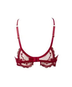 Soutien-gorge Bandeau Lise Charmel De La Collection Lingerie Rouge Tellement Glamour. -SOUTIEN-GORGE Soldes Boutique Soutien gorge bandeau souple Lise Charmel tellement glamour rubis ACH5904 SR 2