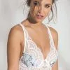 ANTINÉA DE LISE CHARMEL Soutien-gorge Bralette Avec Armatures Collection Jardin Fraîcheur De La Marque De Lingerie Antinéa Par Lise Charmel. -SOUTIEN-GORGE Soldes Boutique Soutien gorge bralette armature Antinea de Lise Charmel Jardin fraicheur menthe acqua vert d eau CCG7274 MA 2