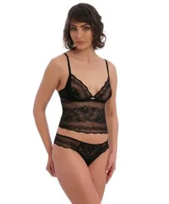Soutien-gorge Bralette à Armatures Wacoal De La Collection Ravissant, Coloris Noir. -SOUTIEN-GORGE Soldes Boutique Soutien gorge brassiere bralette avec armatures Wacoal Ravissant noir noir WE600512 BLK 6