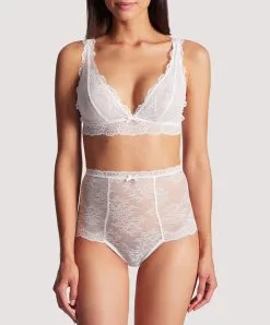 Soutien-gorge Bralette Triangle Aubade De La Collection Lingerie Danse Des Sens. -SOUTIEN-GORGE Soldes Boutique Soutien gorge brassiere danse des sens Aubade opale OG10B OPALE 3