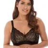 Soutien-gorge Brassière Sans Armatures Collection Permanente Impression De Chez Fantasie Par Wacoal.  -SOUTIEN-GORGE Soldes Boutique Soutien gorge brassiere sans armatures Fantasie Impression Noir FL5853 BLK face