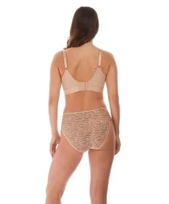 Soutien-gorge Brassière Sans Armatures Collection Permanente Impression De Chez Fantasie Par Wacoal.  -SOUTIEN-GORGE Soldes Boutique Soutien gorge brassiere sans armatures Fantasie Impression natural beige chair FL5853 NAE ensemble dos