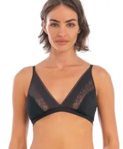 Soutien-gorge Brassière Sans Armatures De La Nouvelle Collection Lingerie Gloire De Wacoal. -SOUTIEN-GORGE Soldes Boutique Soutien gorge brassiere sans armatures Wacoal gloire noir WE600303 BLK