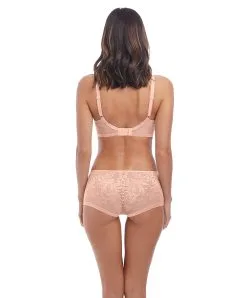 Soutien-gorge Armatures Couvrant Pour Un Effet Emboitant Rassurant, Collection Net Effects De Chez Wacoal. -SOUTIEN-GORGE Soldes Boutique Soutien gorge classique armatures Wacoal Net Effects Rosedust peau rosee WA851340 253 ensemble dos