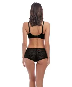 Soutien-gorge Armatures Couvrant Pour Un Effet Emboitant Rassurant, Collection Net Effects De Chez Wacoal. 9 Soutien-gorge Armatures Couvrant Pour Un Effet Emboitant Rassurant, Collection Net Effects De Chez Wacoal. -SOUTIEN-GORGE Soldes Boutique Soutien gorge classique armatures Wacoal Net Effects noir WA851340 BLK ensemble dos