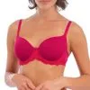 Wacoal Soutien-gorge Contour Coques Moulées Collection Embrace Lace Coloris Persian Red. -SOUTIEN-GORGE Soldes Boutique Soutien gorge contour coques moulees Wacoal Embrace lace persian red rouge WA853191 615 1