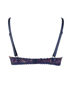ANTIGEL DE LISE CHARMEL Soutien-gorge Coque Collection Parcours Fashion De La Marque De Lingerie Antigel Par Lise Charmel. -SOUTIEN-GORGE Soldes Boutique Soutien gorge coque Antigel de Lise Charmel Parcours Fahsion bleu fuego bleu fonce ECH8020 BF 11