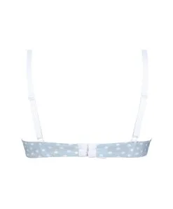 ANTIGEL DE LISE CHARMEL Soutien-gorge Coque Collection Pois Sixties De Chez Antigel Par Lise Charmel, Coloris Bleu Sterling. -SOUTIEN-GORGE Soldes Boutique Soutien gorge coque Antigel de Lise Charmel Pois Sixties bleu sterling pois blanc ECH8092 BS 11