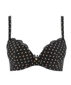 ANTINÉA DE LISE CHARMEL Soutien-gorge Coque Collection Pois Glamour Par Antinéa De Lise Charmel. 12 ANTINÉA DE LISE CHARMEL Soutien-gorge Coque Collection Pois Glamour Par Antinéa De Lise Charmel. -SOUTIEN-GORGE Soldes Boutique Soutien gorge coque Antinea de Lise Charmel Pois Glamour noir camel CCC8036 NC packshot face