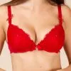 Soutien-gorge Coque Rouge à Armatures De La Collection Permanente Soir De Venise Par Lise Charmel.