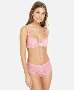 Soutien-gorge Coque à Armatures De La Collection Permanente Soir De Venise Coloris Rose Dragée Par Lise Charmel. -SOUTIEN-GORGE Soldes Boutique Soutien gorge coque Lise Charmel Soir de Venise orchid rose dragee ACA8503 OV 3