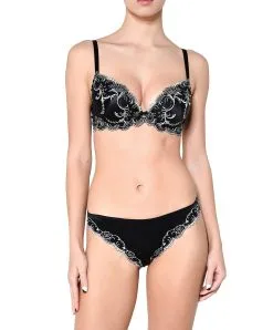 LISE CHARMEL Soutien-gorge Coque -SOUTIEN-GORGE Soldes Boutique Soutien gorge coque Lise Charmel Splendeur Soie noir ACC8580 SN ensemble