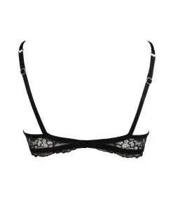 Soutien-gorge Coque Ligne Sublime En Dentelle De La Marque De Lingerie Française Lise Charmel.   -SOUTIEN-GORGE Soldes Boutique Soutien gorge coque Lise Charmel Sublime en dentelle noir ACH8513 NO 102