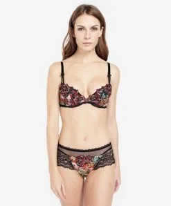 LISE CHARMEL Soutien-gorge Coque -SOUTIEN-GORGE Soldes Boutique Soutien gorge coque Lise Charmel corolle fauve corrole felin ACG8514 CF ensemble