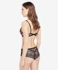 LISE CHARMEL Soutien-gorge Coque -SOUTIEN-GORGE Soldes Boutique Soutien gorge coque Lise Charmel corolle fauve corrole felin ACG8514 CF ensemble dos